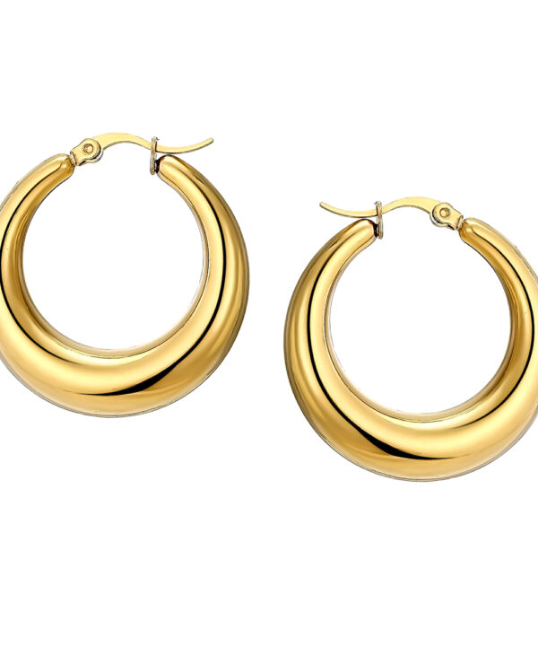 Chunky Large Hoops