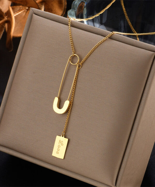 Gold Safety Pin