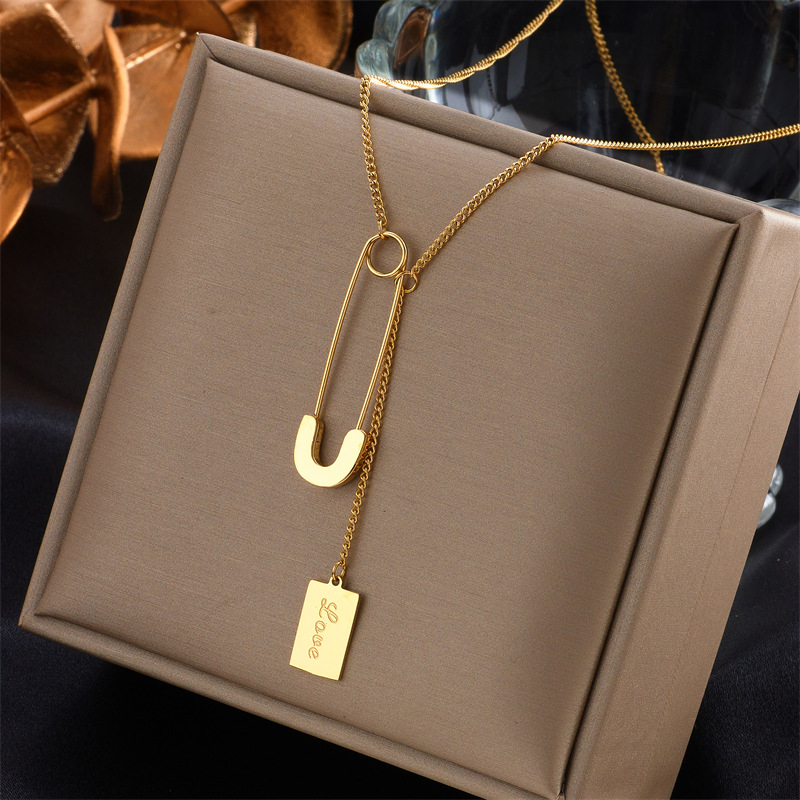 Gold Safety Pin