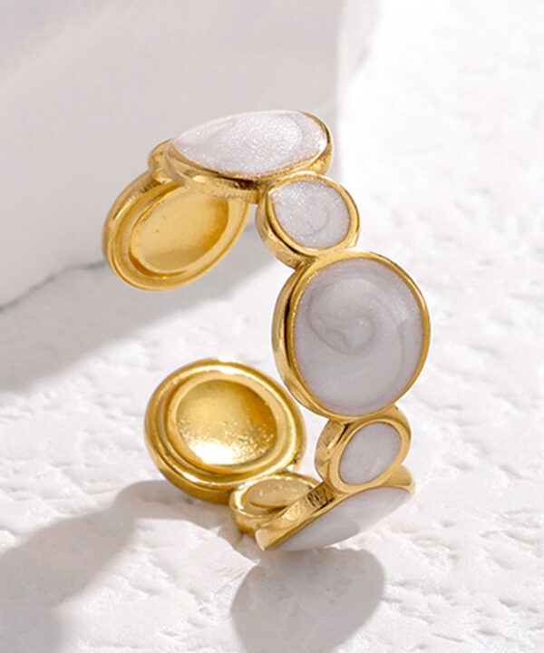 Lunar Halo Open Ring
