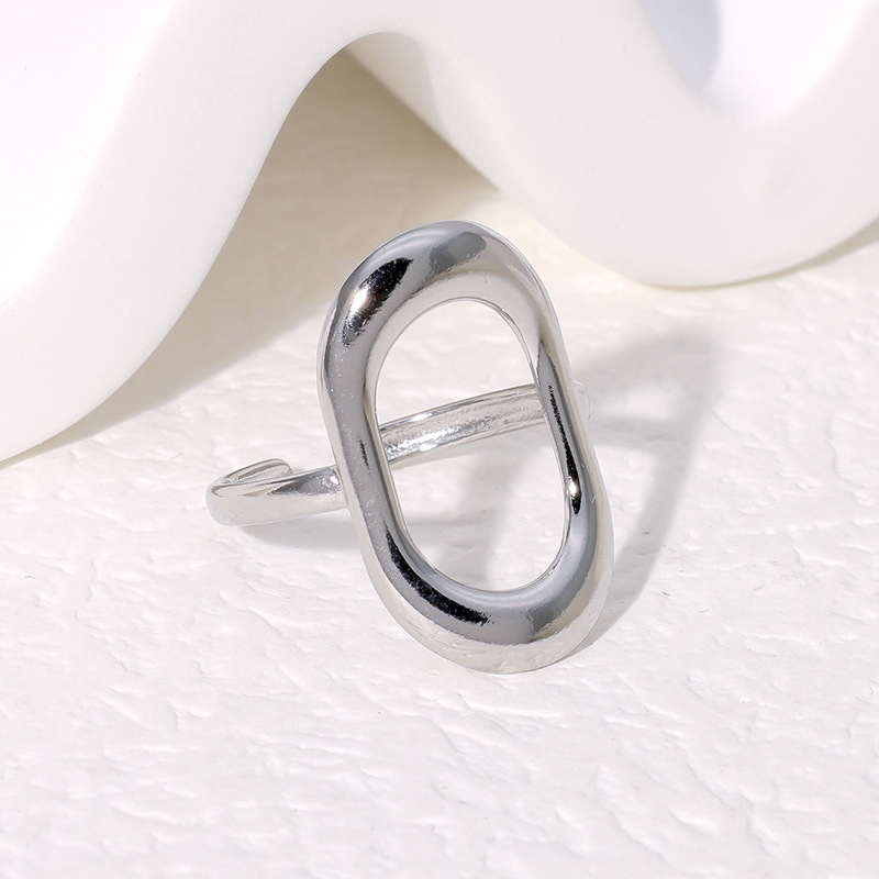 Silver Oval Hollow