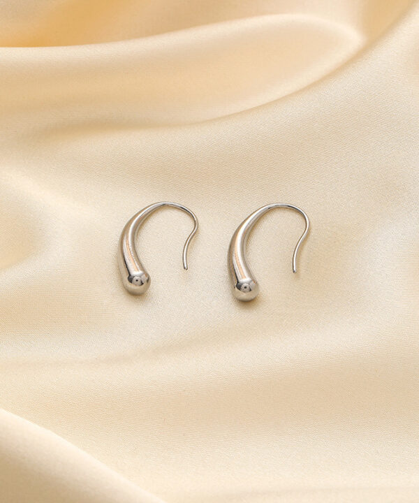 Silver Drop Hooks